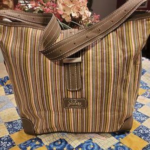 Longaber  Sisters shoulder bag purse 11x14